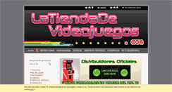 Desktop Screenshot of latiendadevideojuegos.com